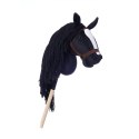 Koń na kiju hobby horse hoppihorse a3 czarny, maść kara