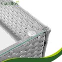 Meble ogrodowe rattanowe szare Gardlov 26910