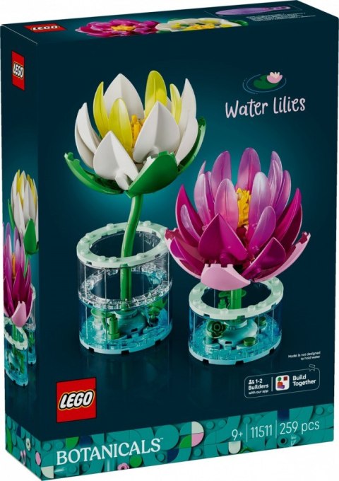 Klocki botanicals 11511 lilie wodne