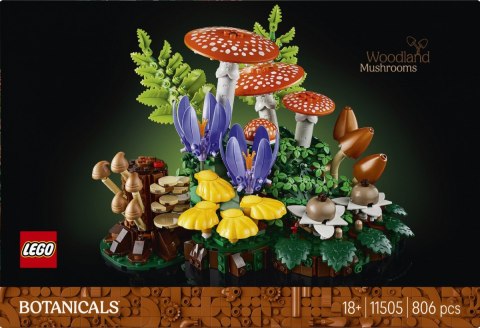Klocki botanicals 11505 grzyby leśne