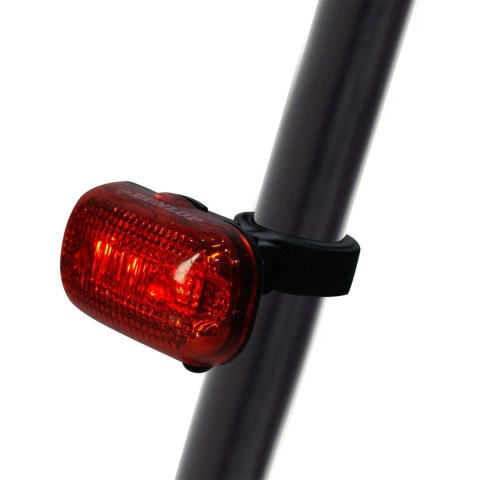 ND05_Z1026 416793 Zestaw lampek rowerowych Dunlop Led przód+tył 416793 DUNLOP