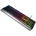 Genesis Genesis | Rhod 300 RGB | Klawiatura dla graczy | Podświetlenie LED RGB | USA | Czarna | Przewodowa | 1,75 m