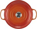 Garnek okrągły Le Creuset Gourmet Professional 30cm piekarnik czerwony