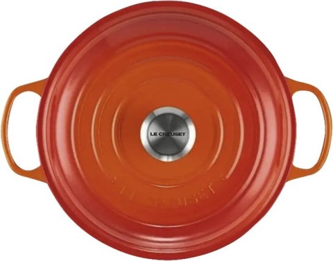 Garnek okrągły Le Creuset Gourmet Professional 30cm piekarnik czerwony