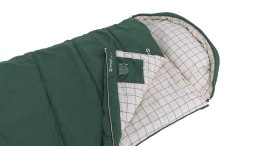 Śpiwór syntetyczny Outwell Camper Prime 200cm Zielony (Zamek: Lewy)