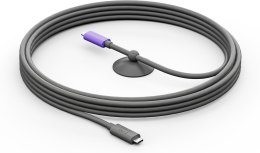 Kabel USB Logitech 952-000195 USB 3.2 Gen 2 (3.1 Gen 2) 5 m USB C Grafitowy, Fioletowy