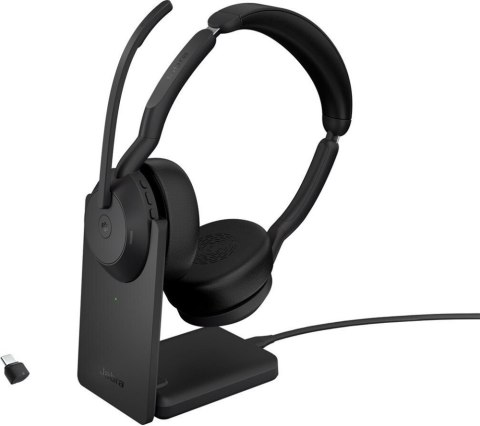 Słuchawki z mikrofonem JABRA 25599-999-889 Czarny