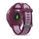 Zegarek sportowy Garmin Forerunner 165 Music AMOLED 43mm Berry/Lilac