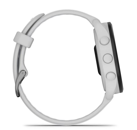 Zegarek sportowy Garmin Forerunner 165 AMOLED 43mm Whitestone