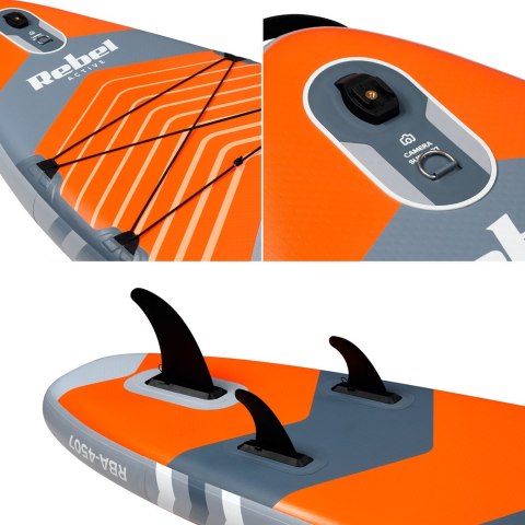 Deska SUP REBEL ACTIVE RBA-4507 - pomarańczowa