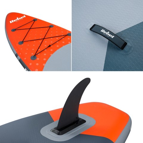 Deska do pływania SUP REBEL ACTIVE RBA4501 - pomarańczowa