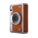 Aparat natychmiastowy Fujifilm Instax Mini Evo w kolorze brązowym
