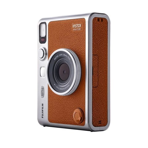 Aparat natychmiastowy Fujifilm Instax Mini Evo w kolorze brązowym