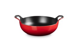 Garnek żeliwny Balti Le Creuset, średnica 24 cm, kolor czerwony