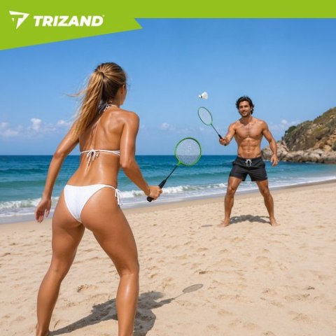Zestaw do badmintona w pokrowcu - 9el. Trizand