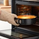 Tortownica Rozpinana 28 cm z Pokrywką do Przenoszenia Granitowa