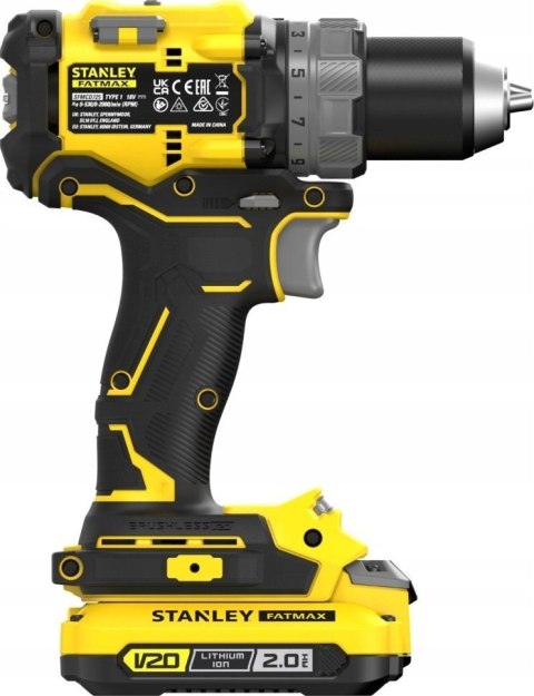 Wiertarko-wkrętarka aku 18V SFMCD725D2K STANLEY