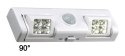 ZD26A Lampka 8 led czujnik ruchu biała