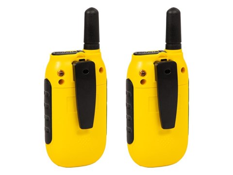 24-934# Radiotelefon pmr bf-t6 2w 2szt żółty baofeng