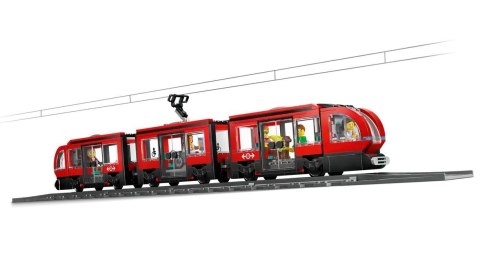 Klocki city 60423 tramwaj miejski ze stacją