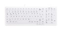 CHERRY AK-C7000 klawiatura Medyczna USB QWERTZ Niemiecki Biały