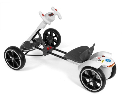 Pojazd gokart na akumulator bolt biały