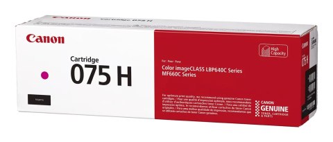 Canon 075 H kaseta z tonerem 1 szt. Oryginalny Purpurowy