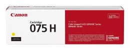 Canon 075 H kaseta z tonerem 1 szt. Oryginalny Żółty