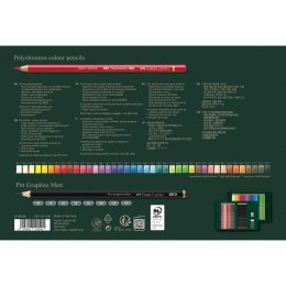 Faber-Castell Polychromos & Pitt Graphite Matt Set Wielobarwny 48 szt.