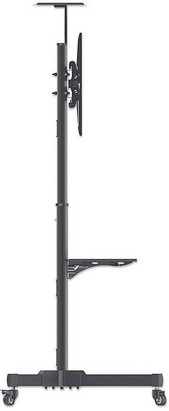MANHATTAN Stojak mobilny TV 37-70" do 40kg regulowany 2 półki 461238