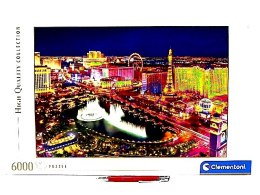 !!! CLE puzzle 6000 HQ Las Vegas 36528 CLEMENTONI