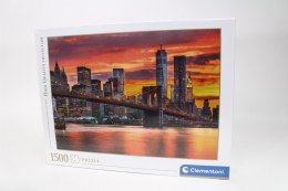 CLE puzzle 1500 HQ East River at dusk 31693 CLEMENTONI