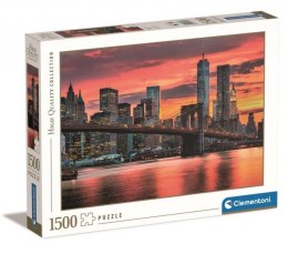 CLE puzzle 1500 HQ East River at dusk 31693 CLEMENTONI