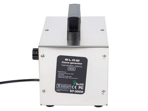 67-300# Generator ozonu blow oz-01 ozonator 60 000 mg/h 140w