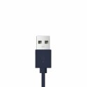 DA666 Mini wiatrak biurkowy usb niebieski
