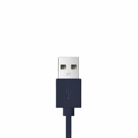 DA666 Mini wiatrak biurkowy usb niebieski
