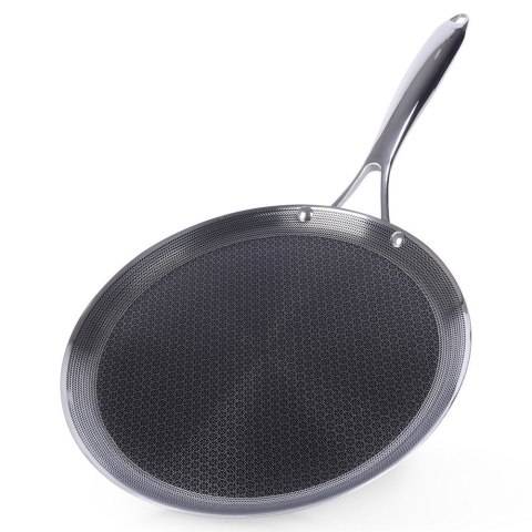 Patelnia do Naleśników Stalowa 29 cm ORION Cookcell do Piekarnika