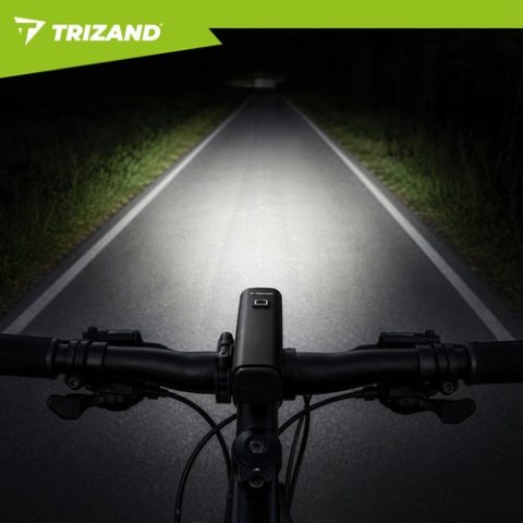 Lampka rowerowa LED 1000lm + tylna lampa Trizand