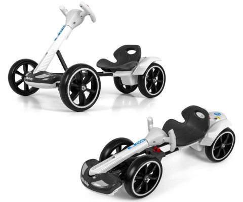 Pojazd gokart na akumulator bolt biały