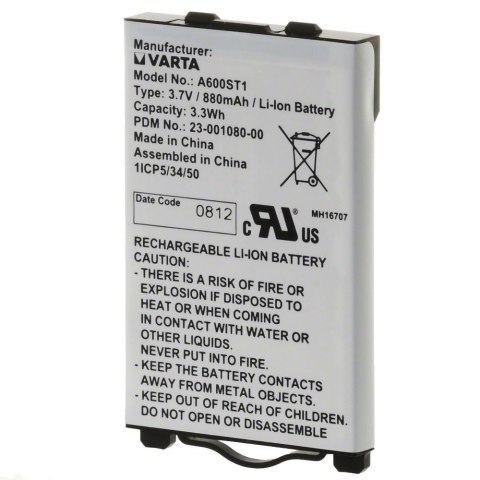 Bateria telefoniczna Mitel Li-Ion 850 mAh do telefonów Mitel 610d, 620d, 630d (68768XXX)