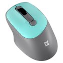 DEFENDER MYSZ BEZPRZEWODOWA FEAM MM-296 RF SILENT CLICK MIETOWA 52294