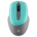 DEFENDER MYSZ BEZPRZEWODOWA FEAM MM-296 RF SILENT CLICK MIETOWA 52294