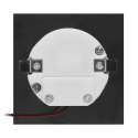 DRACO LED NEW 1,5W, oprawa schodowa podtynkowa, 12VDC, 30lm, 4000K, czarna, czujnik ruchu i zmierzchu