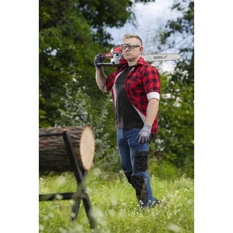 Koszula flanelowa czerwona, rozm.xl, 100% bawełna