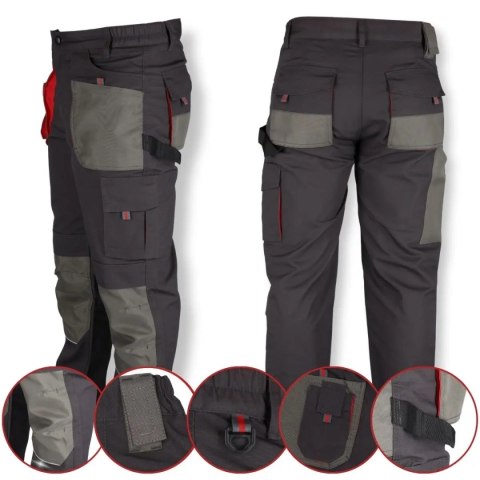 Spodnie ochronne xl/56, gramatura 265g/m2
