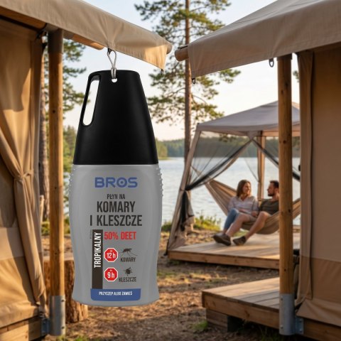 BROS - Płyn Na Komary i Kleszcze 50% DEET 50ml Turystyczny