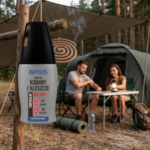 BROS - Płyn Na Komary i Kleszcze 50% DEET 50ml Turystyczny