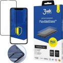 Szkło Hybrydowe Apple iPhone 11 Pro Max - 3mk FlexibleGlass Max Black