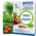 BROS NATURALNIE - mikrobiologiczny preparat zwiększający odporność roślin i uniwersalny nawóz 100% organiczny 1kg + 20g (turkuć 