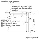 Piekarnik elektryczny Bosch HBG571EB4 Serie 2 71 l | piroliza | AirFry | termoobieg 3D | czarny